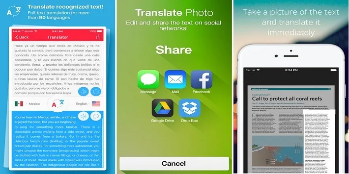Mời tải về phần mềm Translate Photo đang miễn phí có thể dịch 90 ngôn ngữ, chuyển ảnh thành văn bản