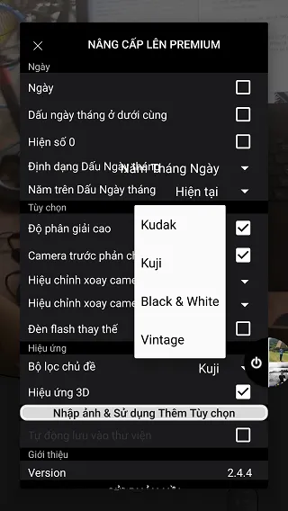 Mời trải nghiệm chụp ảnh với hiệu ứng film xưa cũ trên smartphone hoàn toàn miễn phí