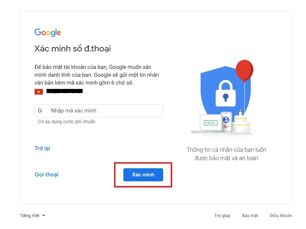 Một số điện thoại tạo được bao nhiêu tài khoản Gmail?