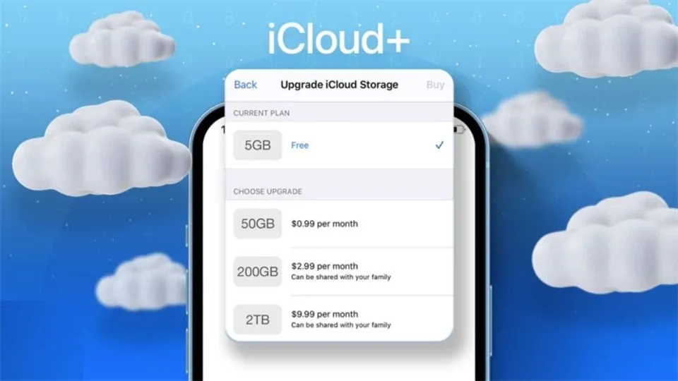 Mua dung lượng iCloud vĩnh viễn – Giải pháp lưu trữ tuyệt vời dành cho thiết bị của bạn