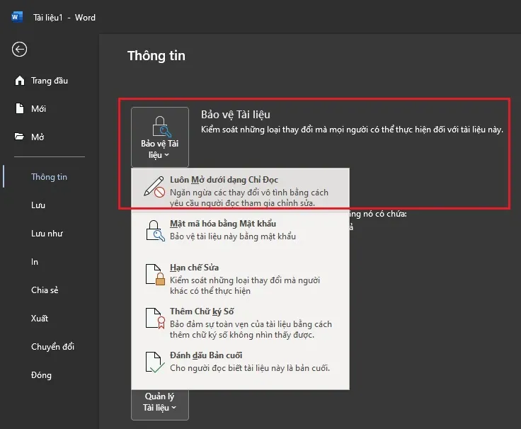 Nắm ngay bí kíp cách khóa file Word này để tài liệu của bạn được an toàn