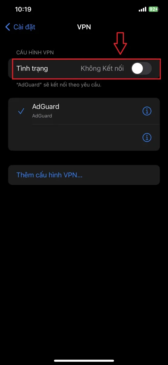 Nếu không cần sử dụng nữa, đây là cách tắt VPN trên iPhone dành cho bạn