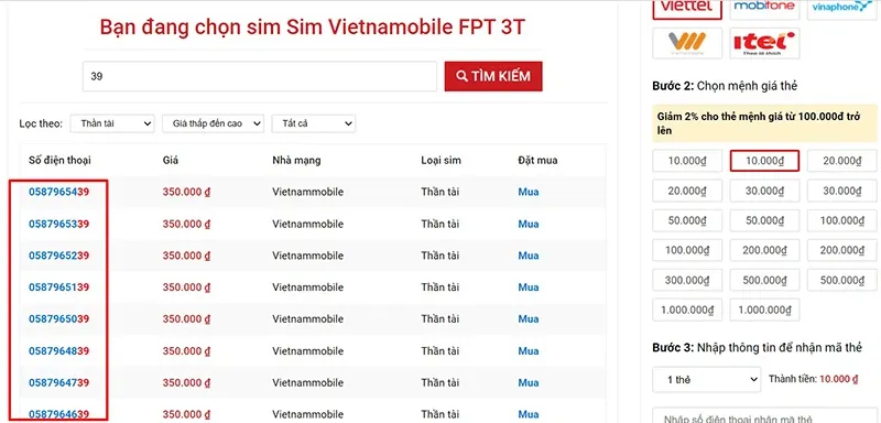 Ngày Vía Thần Tài, chọn ngay Sim Thần Tài giá rẻ chỉ từ 300K tại FPT Shop