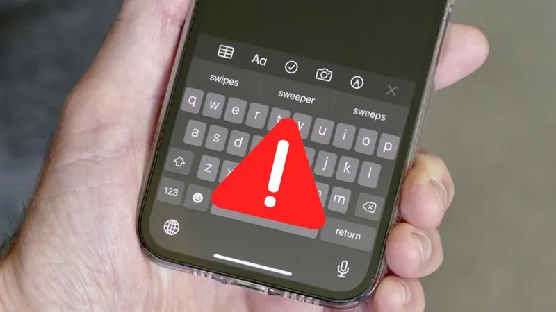 Nguyên nhân nào khiến bàn phím iPhone bị lag? 4 cách khắc phục nhanh tại nhà