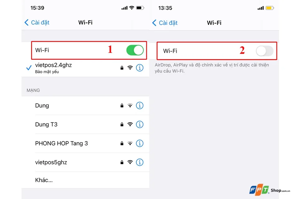 Nguyên nhân và cách khắc phục: iPhone tự bật WiFi và Bluetooth