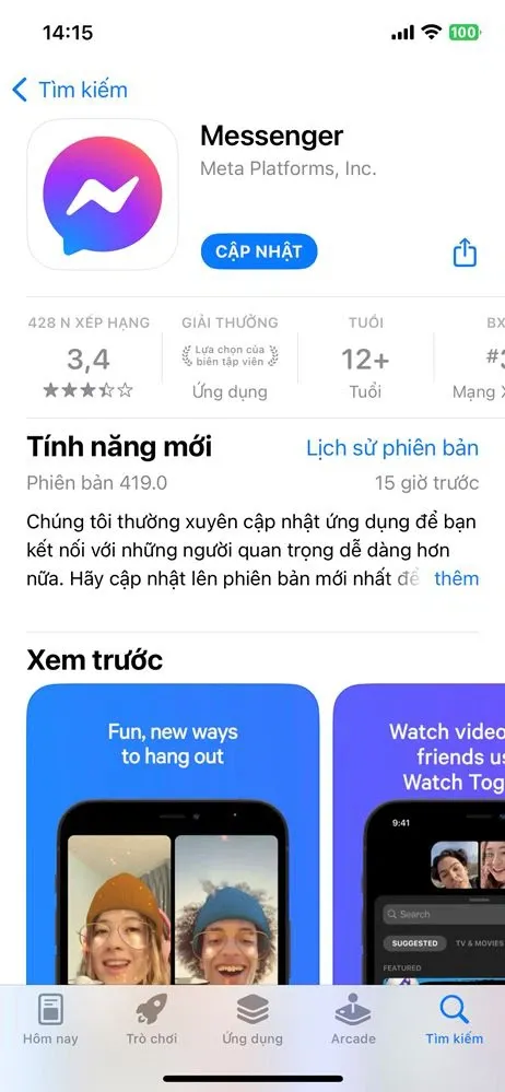 Nguyên nhân và cách khắc phục tình trạng không hiển thị dấu tick đã gửi trên Messenger