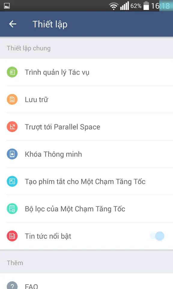 Nhân bản ứng dụng với Parallel Space