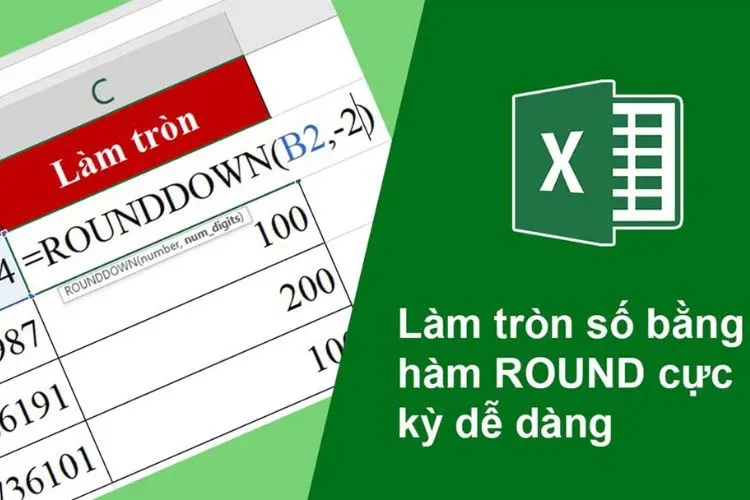 Những cách làm tròn số bằng hàm Round trong Excel bạn nên lưu ngay để áp dụng