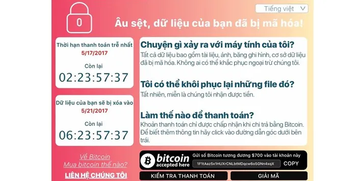 Những cách phòng chống hiệu quả với “cơn bão” virus WannaCrypt