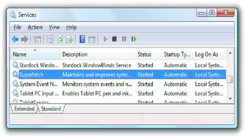 Những điều cần biết về dịch vụ Superfetch trong Windows và cách vô hiệu hóa nó