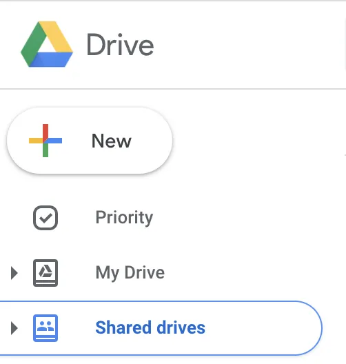 Những điều cần biết về tạo bộ nhớ dùng chung Google Drive