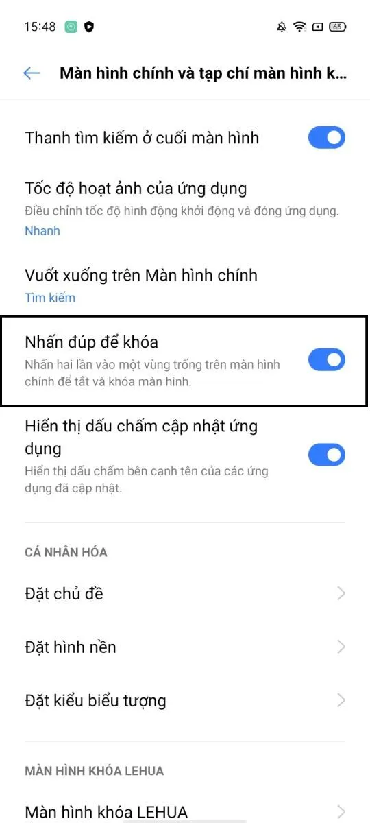 Những mẹo cực bổ ích cho tác vụ sử dụng trên Realme C15