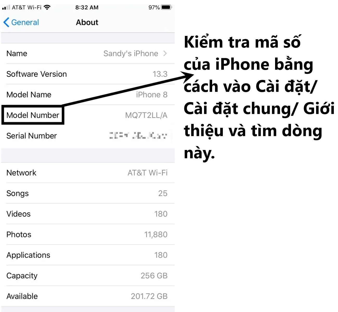 Những thông tin về mã số máy iPhone mà bạn nên biết 2023