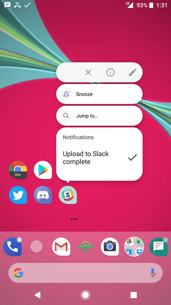 Nova Launcher 5.5 Beta 7, xây dựng dựa trên bản Android 8.0