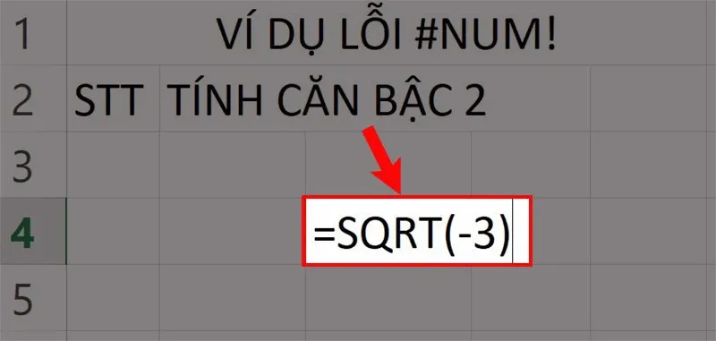 #NUM là lỗi gì? Tìm hiểu về #NUM và cách khắc phục đơn giản lỗi này trong Excel