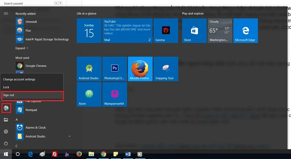 Phải làm gì khi mất biểu tượng loa trên taskbar win 10