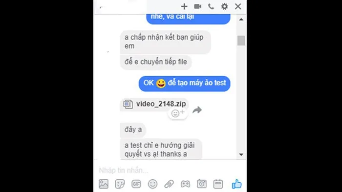 Phòng chống và khắc phục virus gửi video chứa mã độc hàng loạt trên Messenger Facebook!