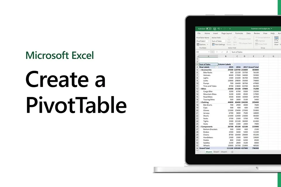 Pivot Table là gì? Cách sử dụng Pivot Table để thống kê dữ liệu trong Excel