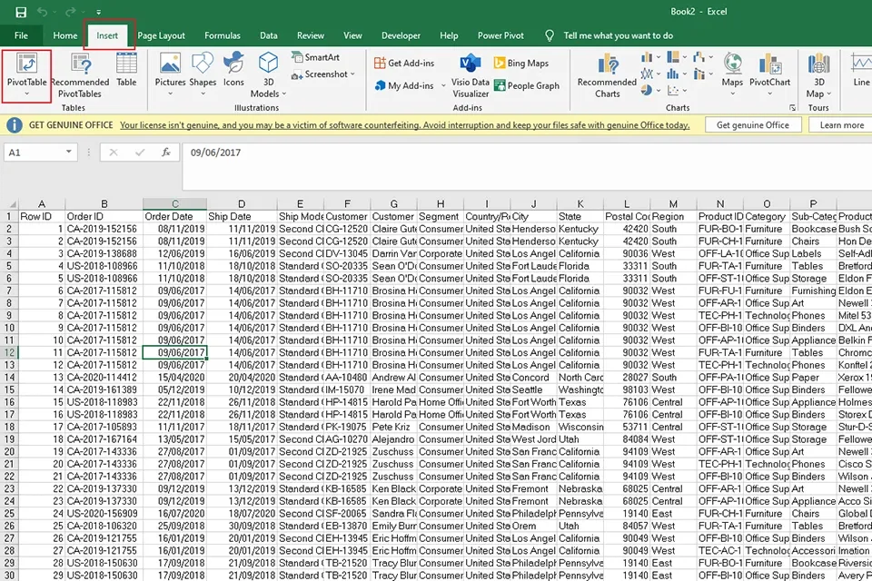 Pivot Table là gì? Cách sử dụng Pivot Table để thống kê dữ liệu trong Excel