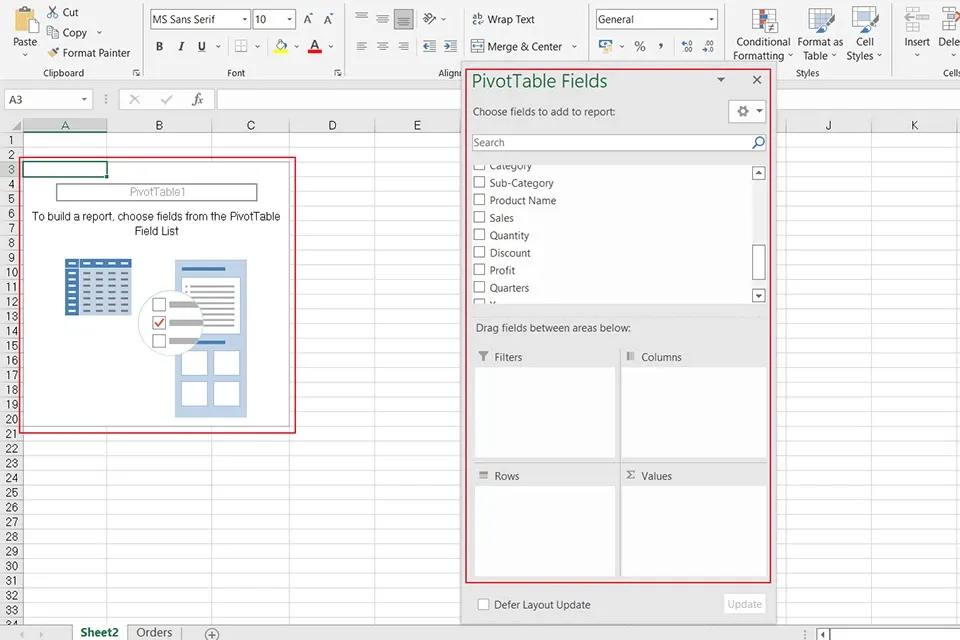 Pivot Table là gì? Cách sử dụng Pivot Table để thống kê dữ liệu trong Excel