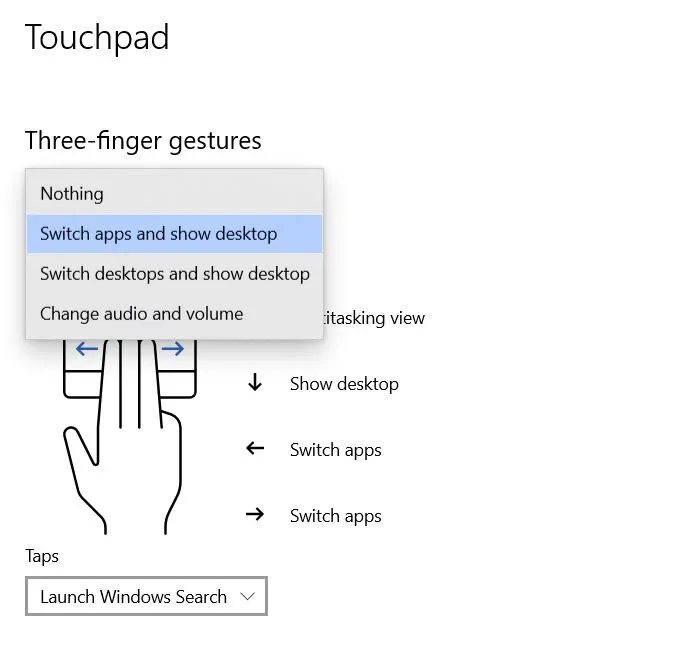 Precision Touchpad là gì? Các cử chỉ bạn cần biết khi sử dụng Precision Touchpad