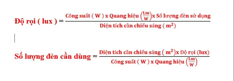 Quang thông là gì? Cách tính số đèn cần dùng trong chiếu sáng