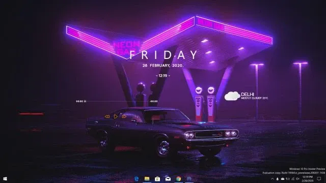 Rainmeter – Hướng dẫn sáng tạo màn hình Desktop theo phong cách riêng của bạn