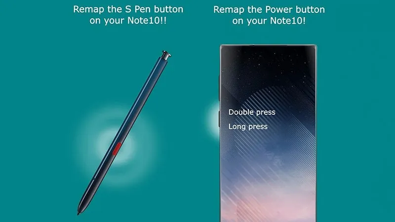 Remap bút S Pen trên Samsung Galaxy Note 10 với sideActions