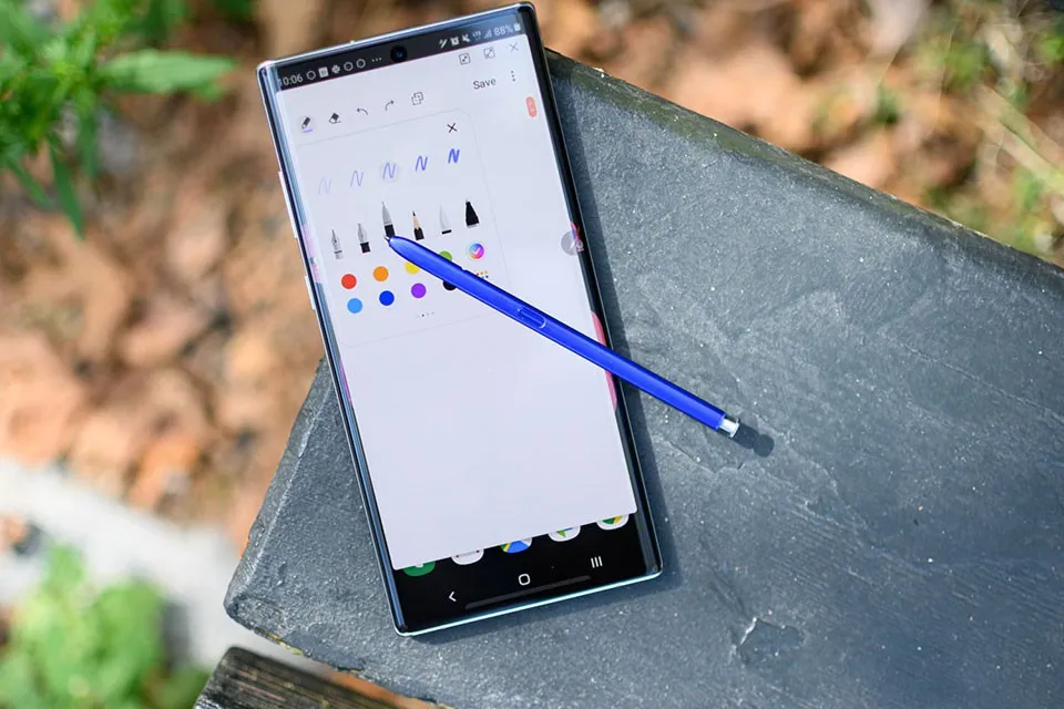 Remap bút S Pen trên Samsung Galaxy Note 10 với sideActions