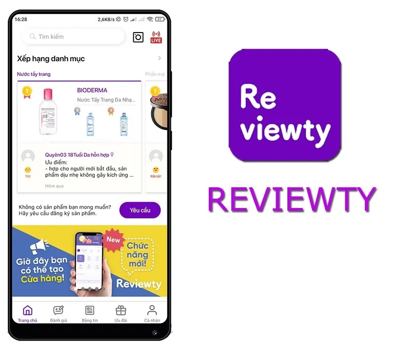 Reviewty là gì? Hướng dẫn cách tải và sử dụng ứng dụng Reviewty