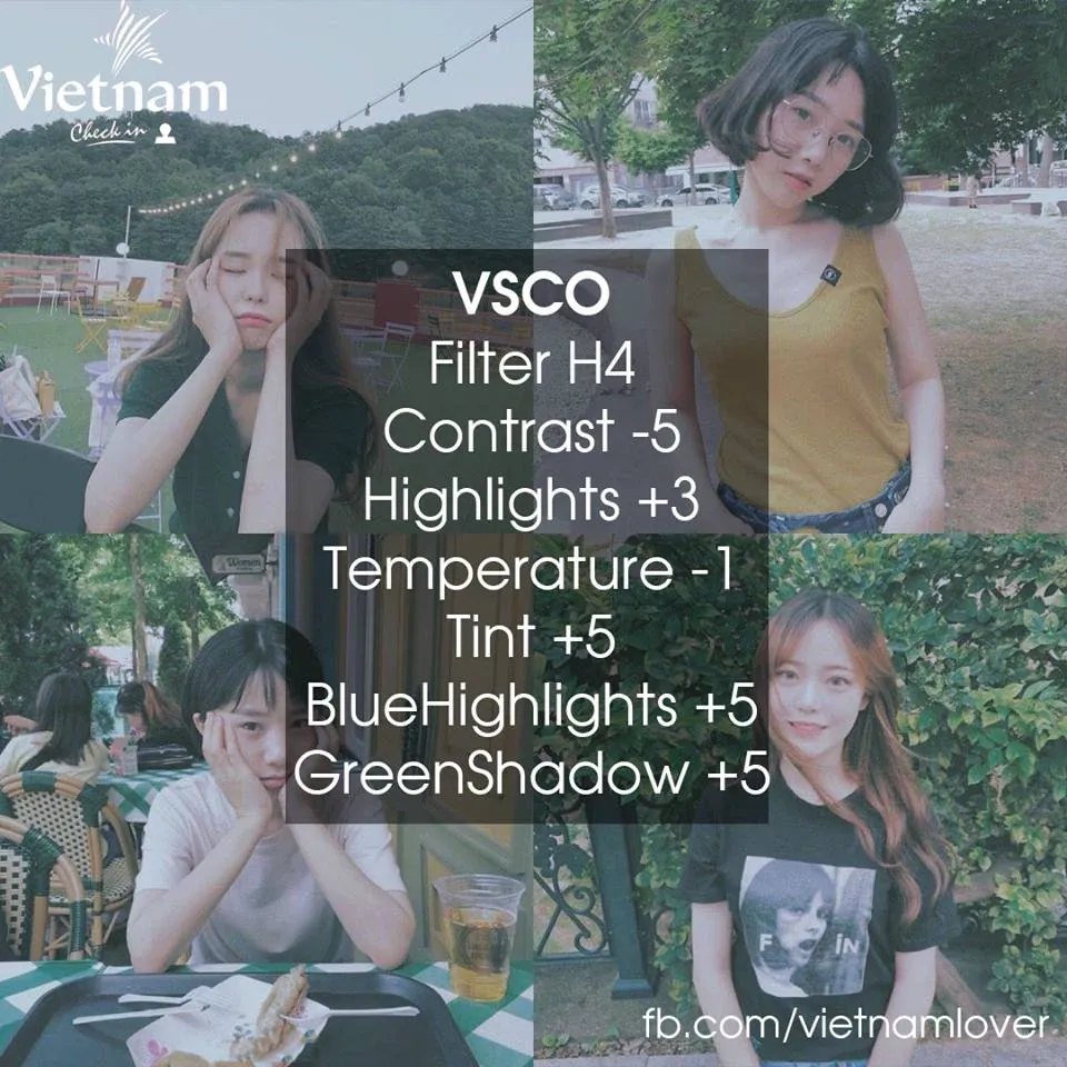 Selfie chuẩn ‘’gái Hàn’’ với loạt công thức VSCO cực hấp dẫn này