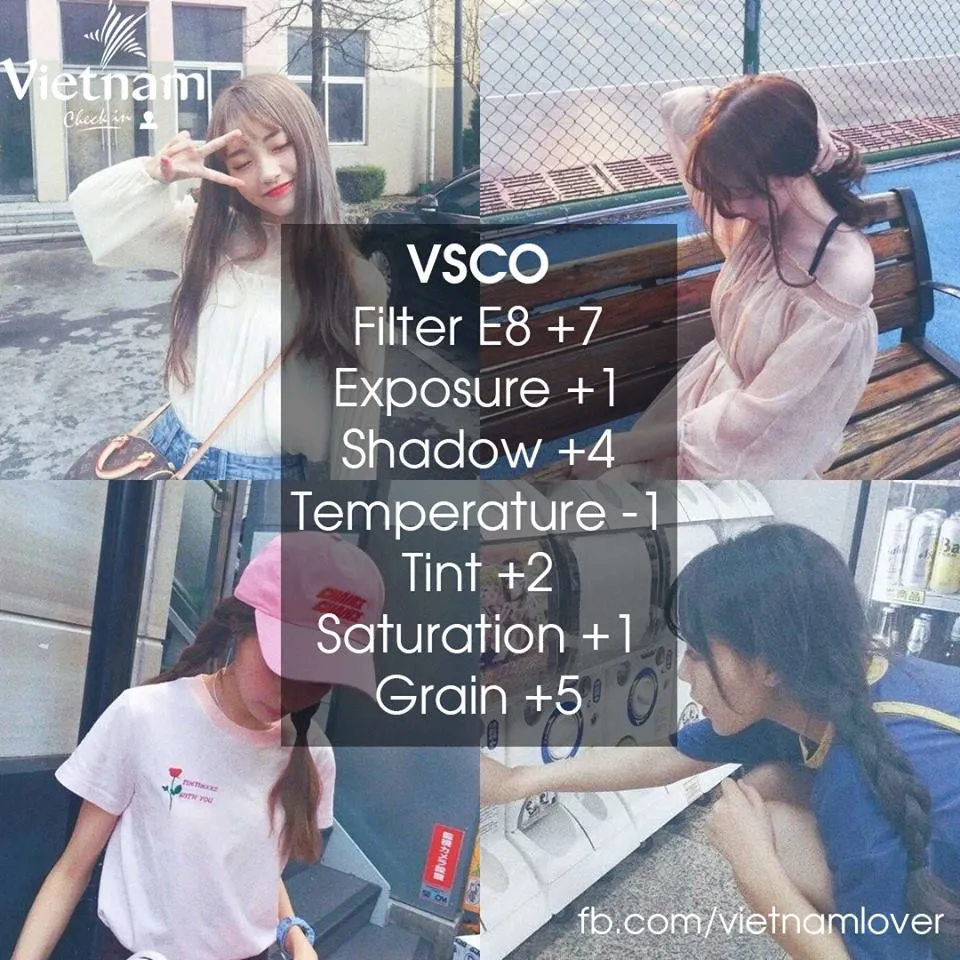 Selfie chuẩn ‘’gái Hàn’’ với loạt công thức VSCO cực hấp dẫn này