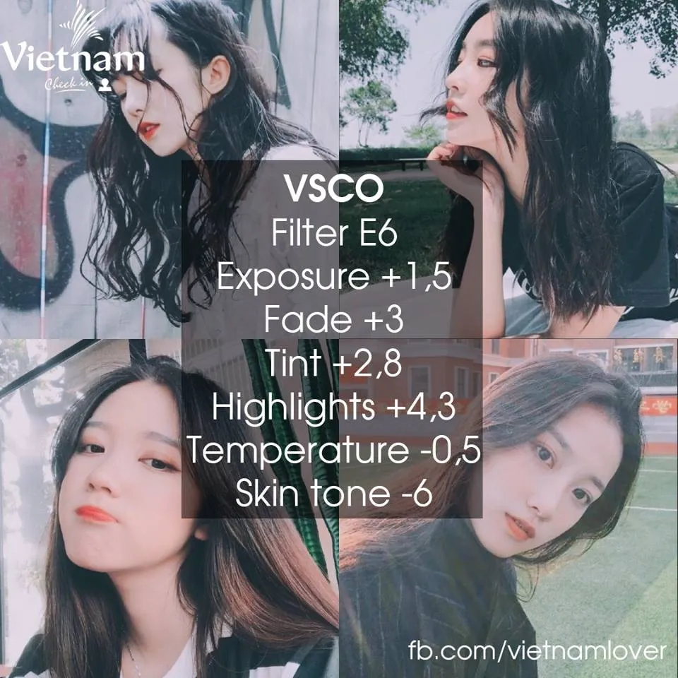 Selfie chuẩn ‘’gái Hàn’’ với loạt công thức VSCO cực hấp dẫn này