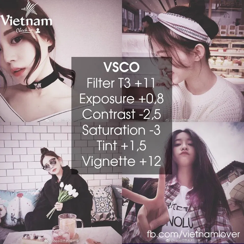 Selfie chuẩn ‘’gái Hàn’’ với loạt công thức VSCO cực hấp dẫn này