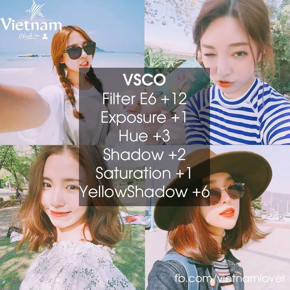 Selfie chuẩn ‘’gái Hàn’’ với loạt công thức VSCO cực hấp dẫn này