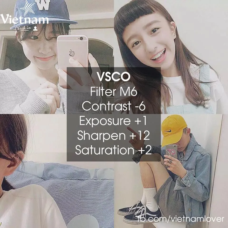 Selfie chuẩn ‘’gái Hàn’’ với loạt công thức VSCO cực hấp dẫn này