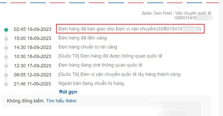 Seller Own Fleet tra cứu vận đơn như thế nào? Hướng dẫn chi tiết 3 cách thực hiện đơn giản