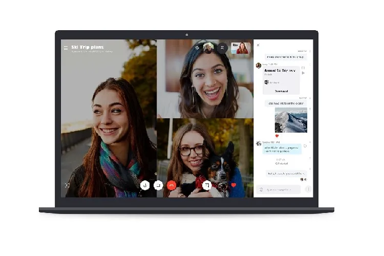 Skype cập nhật tính năng chèn ảnh hậu trường trong cuộc gọi video