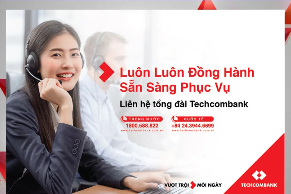 Số tổng đài ngân hàng Techcombank: Cá nhân và doanh nghiệp 24/7