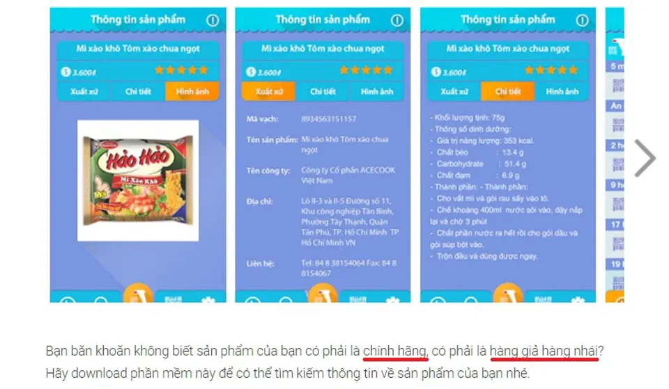 Sử dụng phần mềm quét mã vạch để phân biệt hàng thật có thực sự hiệu quả?