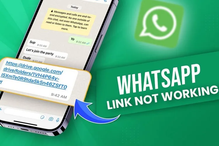 Sửa lỗi các liên kết không mở trong WhatsApp trên iPhone và Android