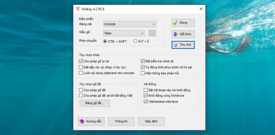 Sửa lỗi không gõ được tiếng Việt trong Windows 10