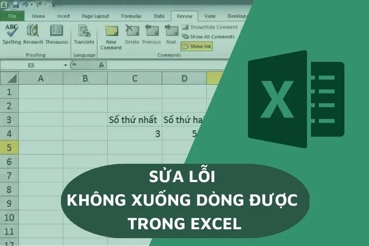 Sửa lỗi không xuống dòng được trong Excel chỉ với vài thao tác cực đơn giản