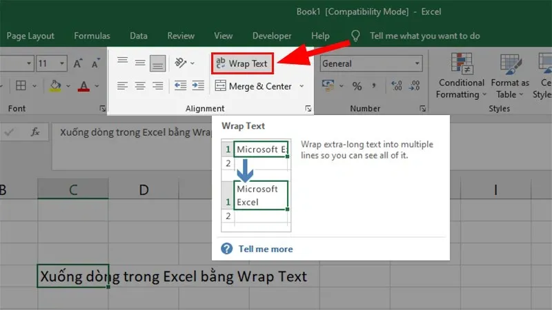 Sửa lỗi không xuống dòng được trong Excel chỉ với vài thao tác cực đơn giản