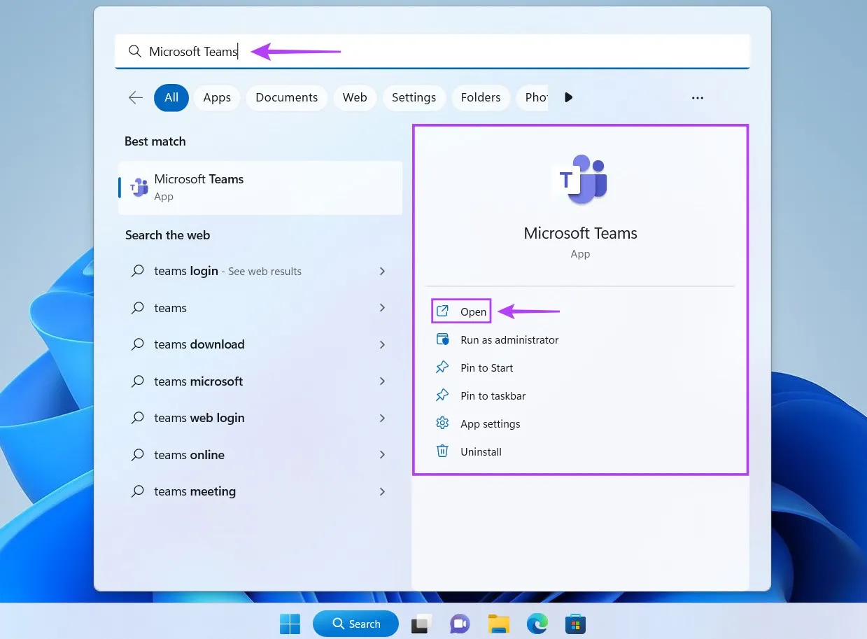 Sửa lỗi Microsoft Teams sử dụng CPU cao bất thường trên Windows 11