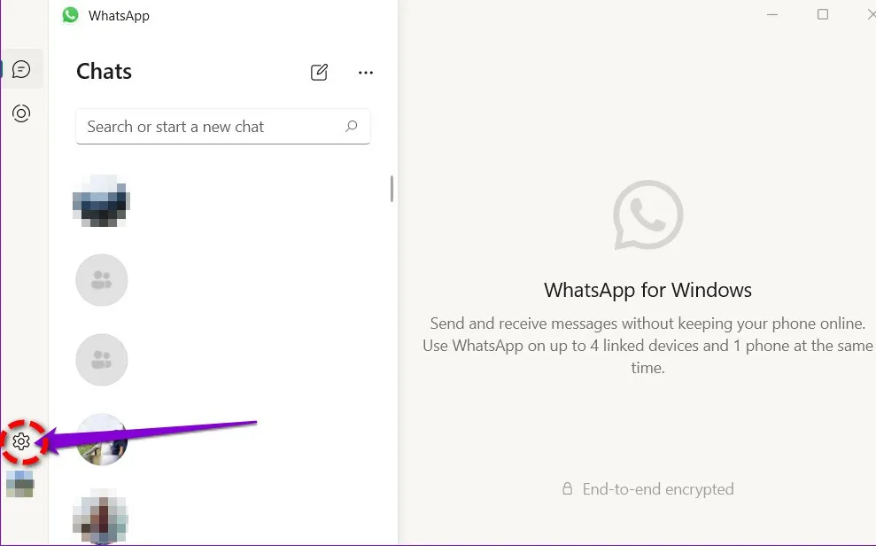 Sửa lỗi WhatsApp không hiển thị thông báo trên Windows 11