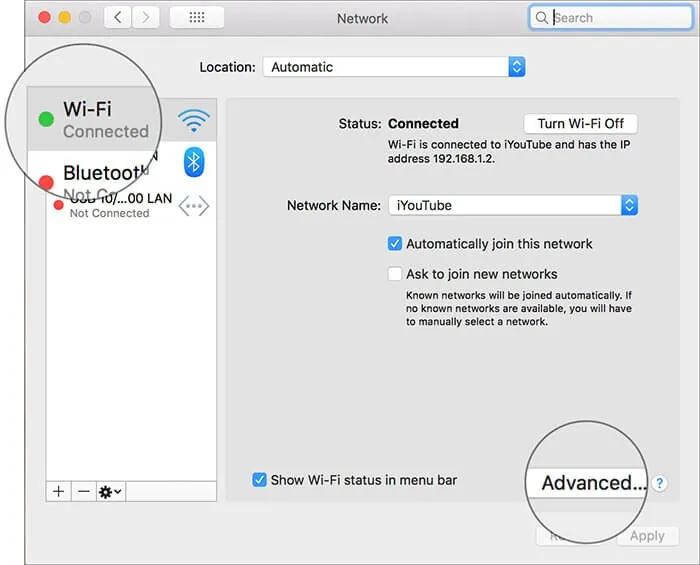 Sửa lỗi Wi-Fi không hoạt động trên macOS Monterey?