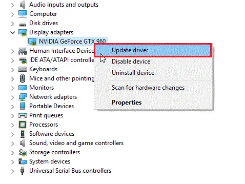 Sửa nhanh lỗi NVIDIA Installer Cannot Continue với vài bước đơn giản