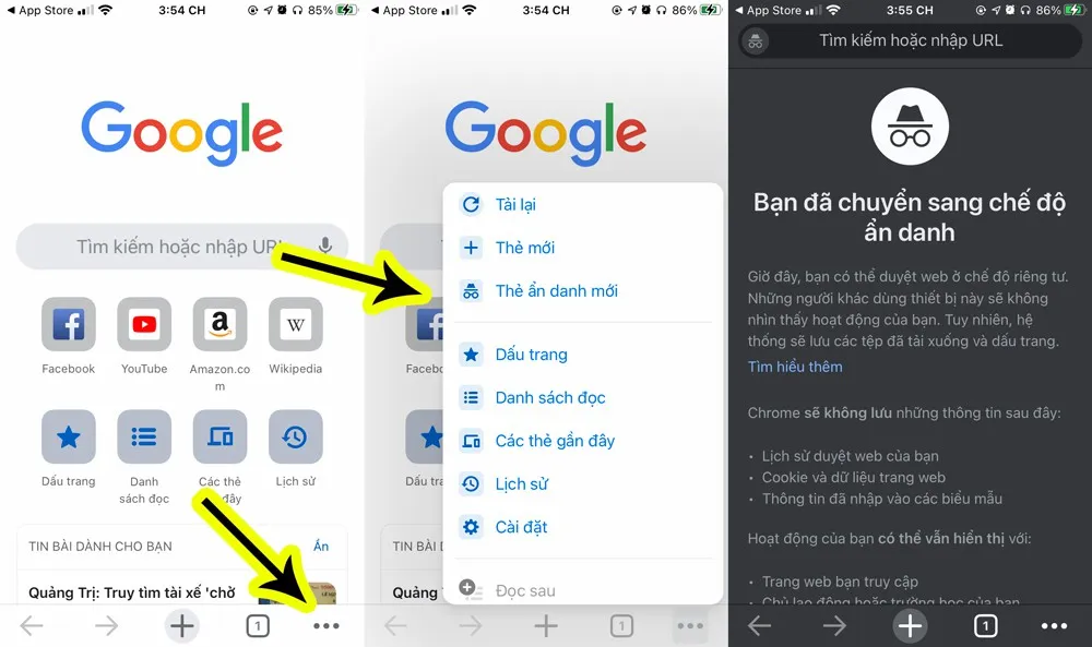 Tab ẩn danh trên Chrome là gì? Cách mở tab ẩn danh cho mọi hệ máy