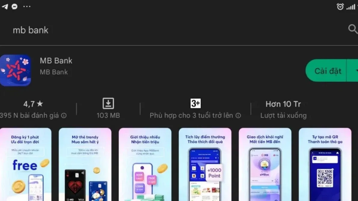 Tải app MB Bank siêu đơn giản, dễ nhớ, dễ thao tác cho người lần đầu sử dụng